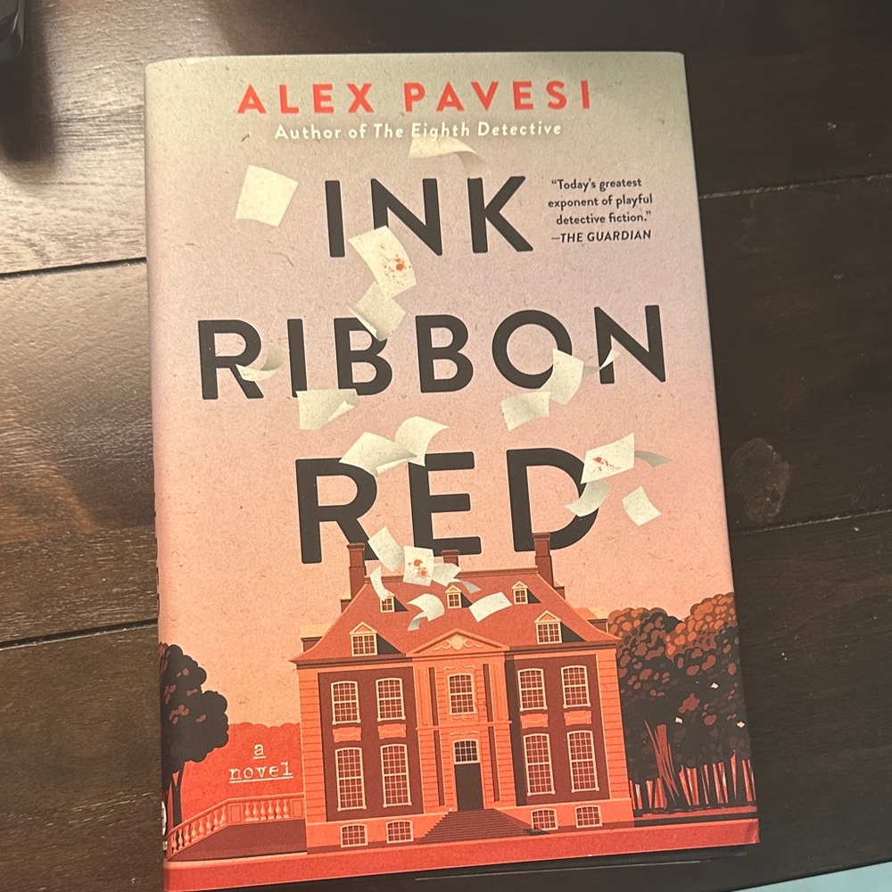 Ink Ribbon Red Book by Alex Pavesi